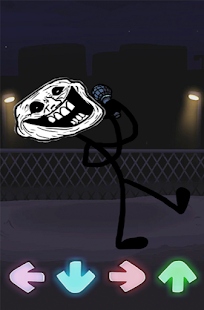 troll face dancing animation