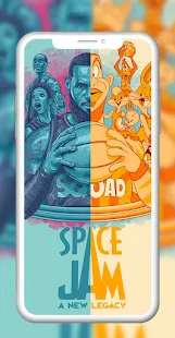 Download Space Jam Cartoon LeBron James Wallpaper