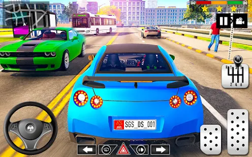 Baixe Carro Condução Escola: Real Condução Academia Test no PC com MEmu