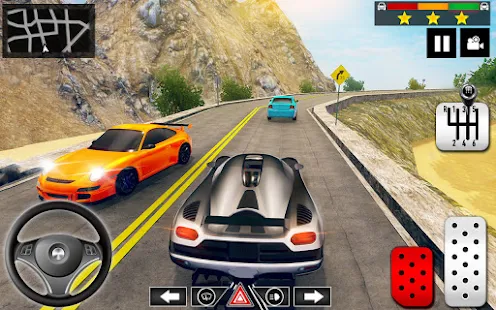 Baixe Carro Condução Escola: Real Condução Academia Test no PC com MEmu