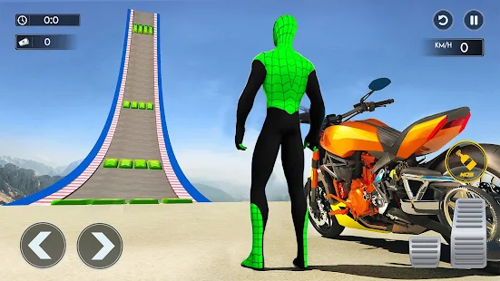 Baixar e jogar Crazy Bike Racing Stunt Game no PC com MuMu Player