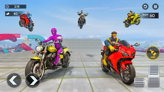 Baixar e jogar Crazy Bike Racing Stunt Game no PC com MuMu Player