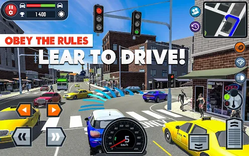 Download and play 🚓🚦Car Driving School Simulator 🚕🚸 on PC with