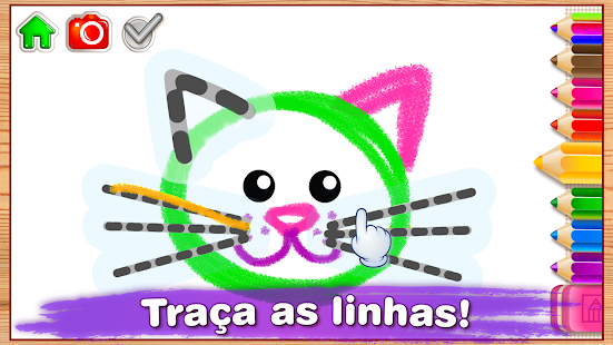 Baixar e jogar Jogos meninas! Jogos de colorir desenhos infantis! no PC com  MuMu Player