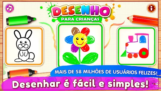 Baixar e jogar Jogos meninas! Jogos de colorir desenhos infantis! no PC com  MuMu Player