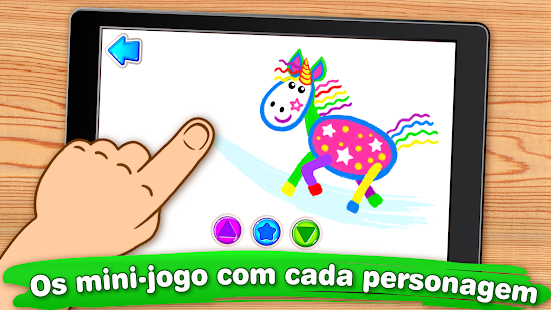 Baixar e jogar Infantil jogo para bebes Jogos de colorir desenhos no PC com  MuMu Player