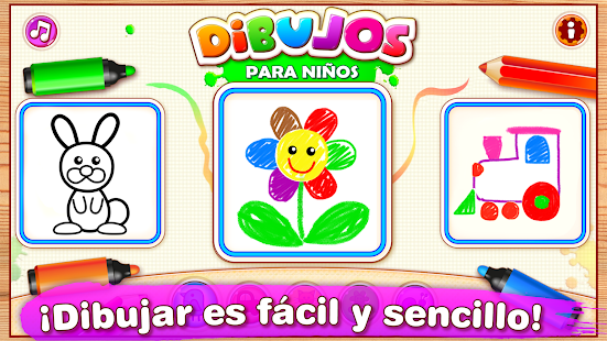 Juegos Infantiles online: Dibujos para Colorear y Pintar