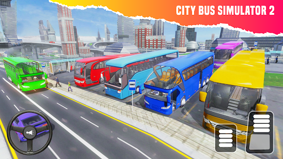 Baixar e jogar City Bus Simulator: Bus Games no PC com MuMu Player