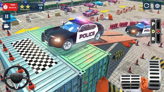 Baixar e jogar Jogo de estacionamento da polícia City Car Game no PC com  MuMu Player