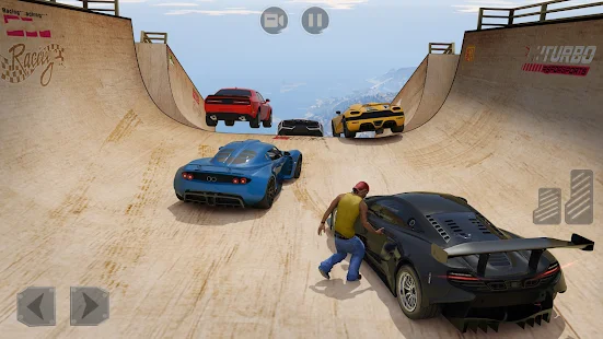 Juegos de Carros - Muscle Car Stunts Mega Ramps - Acrobacias de