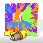 Spin art 3D