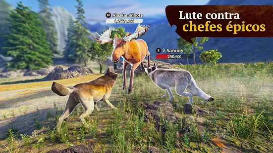 Baixar e jogar Wolf Tales - Online Wild Animal Sim no PC com MuMu Player