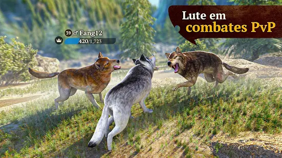 Baixar e jogar Wolf Tales - Online Wild Animal Sim no PC com MuMu Player