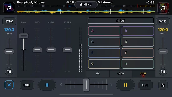 Equipamento Da Música E Misturador Do DJ Para Jogar a Música No