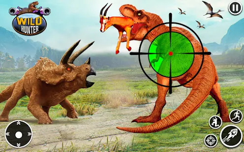 Baixar e jogar Real Dino Hunter: Dino Game 3d no PC com MuMu Player