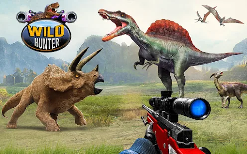 Baixar e jogar caçador de dinossauros 3d no PC com MuMu Player