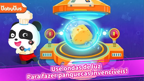 BEBÊ PANDA - FESTA DA COZINHA BABYBUS - JOGO DE FAZER COMIDA 