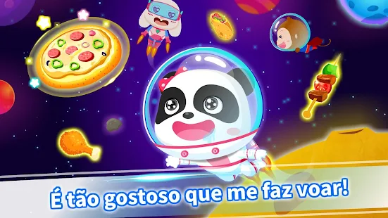 BEBÊ PANDA - FESTA DA COZINHA BABYBUS - JOGO DE FAZER COMIDA 