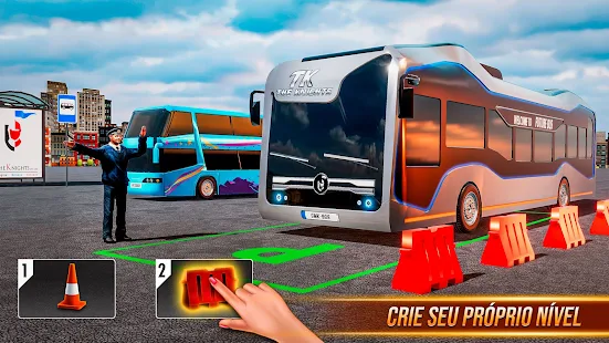 Baixar e jogar Estacionamento e direção de ônibus da cidade real no PC com  MuMu Player