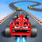 方程式賽車特技賽車遊戲 - 方程式賽車駕駛模擬器汽車遊戲（2021 年新遊戲和 3D 免費遊戲）