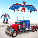 Jogo de carro robô dragão 2021