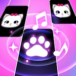 Magic Pink Tiles: Piano Game