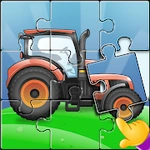Build Cars Driving Job Work: Puzzle Games for Kids