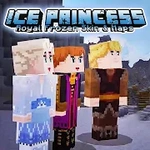 Mod ❄️Ice Princess - Royal 💙Frozen Skin & Maps