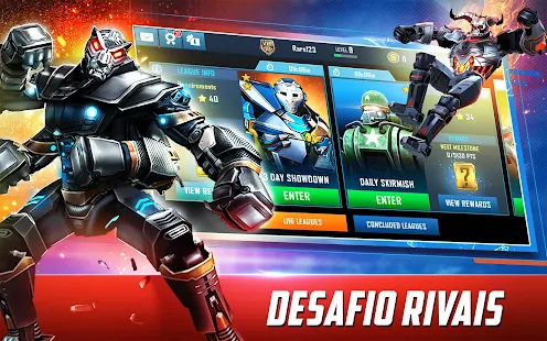 Baixar e jogar Real Robot Ring Fighting 3D no PC com MuMu Player