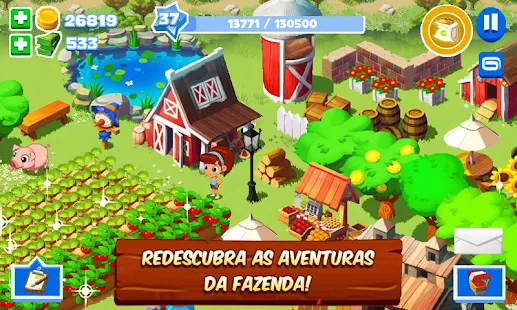 Baixar e jogar Fazenda Farm: Jogos Offline no PC com MuMu Player