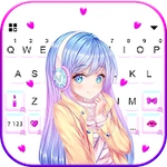 Pretty Anime Girl 主題鍵盤