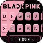 Black Pink Simple Keyboard Background