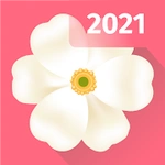 Period tracker, calendar, ovulation, cycle