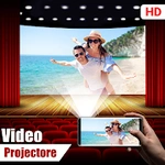 HD Video Projector Simulator - Mobile as Projector