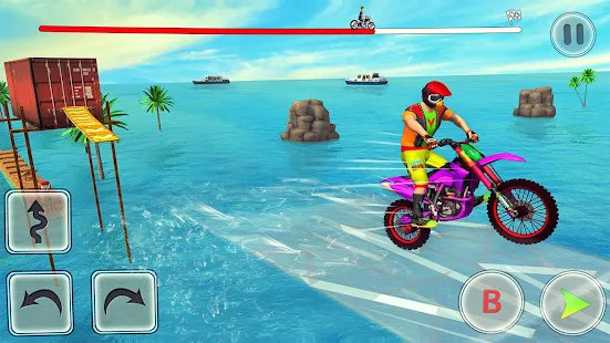 Baixar e jogar Crazy Bike Racing Stunt Game no PC com MuMu Player