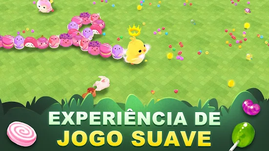 Baixar & Jogar Sweet Crossing: Snake.io no PC & Mac (Emulador)