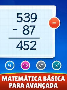 Matemática: Somar, Subtrair - Microsoft Apps