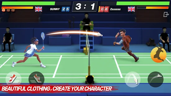 Online games of deals badminton