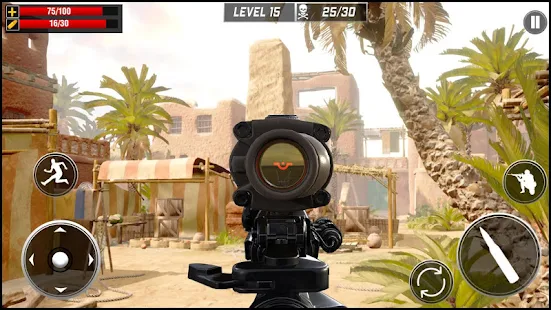 Baixar e jogar Moderno Fps Pistola Atirador Greve: Filmagem Jogos no PC com  MuMu Player