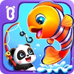 寶寶釣魚