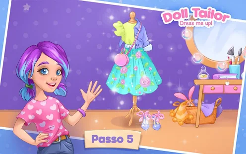 Baixar e jogar Moda Jogos de vestir para meninas. Costura roupas no PC com  MuMu Player