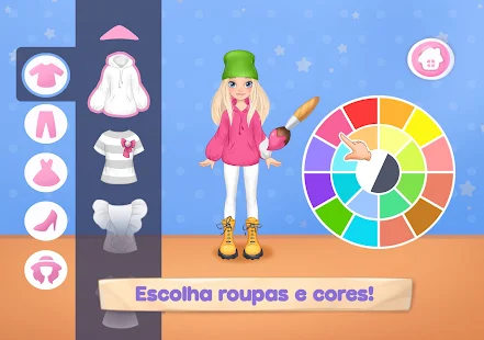 Baixar e jogar Jogos de Pintar Vestir Meninas no PC com MuMu Player