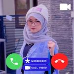 Juyy Putri video call prank - Chat with novan