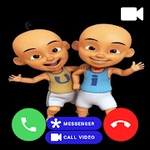 Upin Ipin  Video Call - fake call & chat