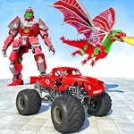Futurista Flying Dragon Robot War Game