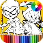 Teen Titans GO Coloring Teenage