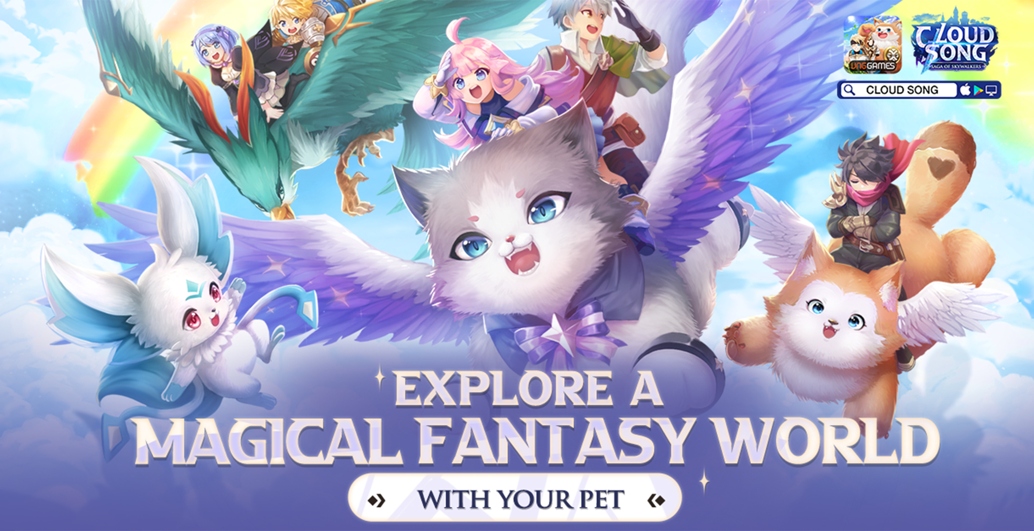 Cloud Song: Saga of Skywalkers - Mobile MMORPG hits No.1 spot of Free Games  on App Store & Google Play - MMO Culture