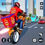 終極摩托賽車比薩外賣遊戲 2k21