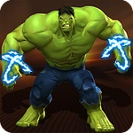 Incredible Monster Green Hero New City Battle 2021