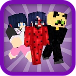Noir Skins LadyBug Mods for Minecraft PE